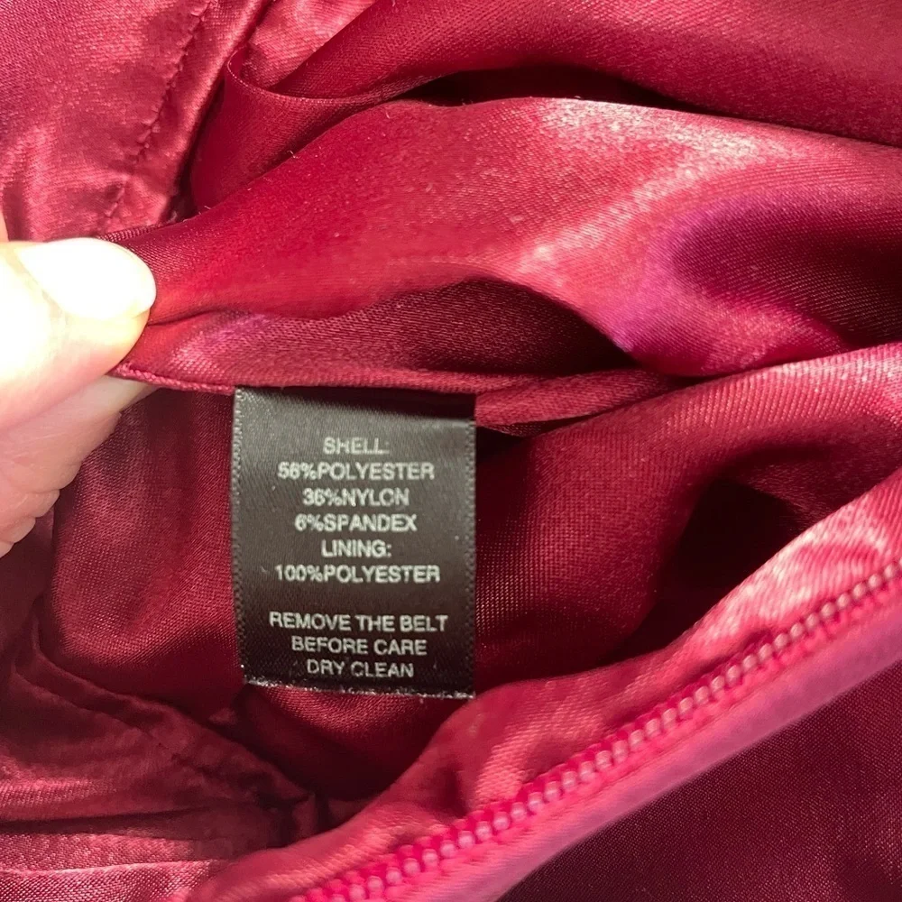 WHBM Red Formal Dress Size 00 - Picture 10 of 15